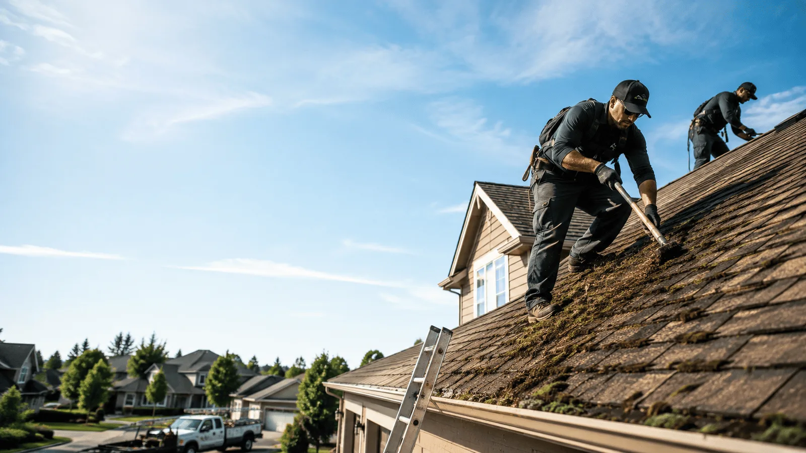 Roof Moss Removal in Boyertown, PA near me